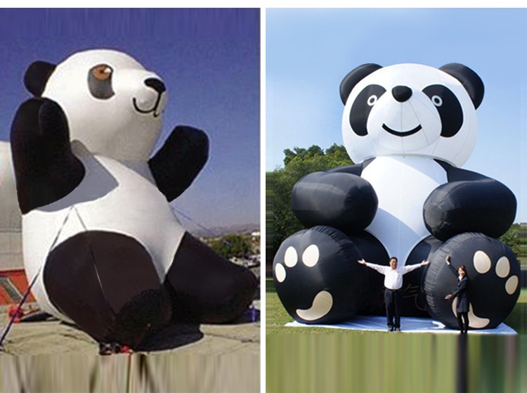 定安熊猫卡通气模